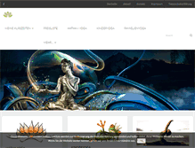 Tablet Screenshot of kinderyoga-dresden.com